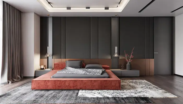bed room interior designing